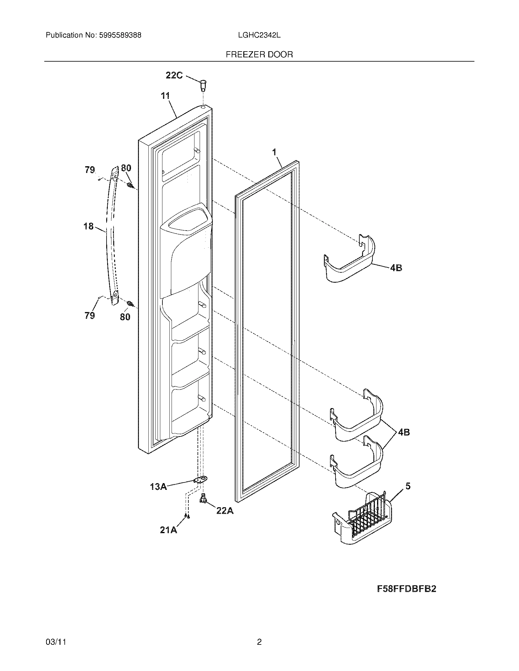 03 - FREEZER DOOR