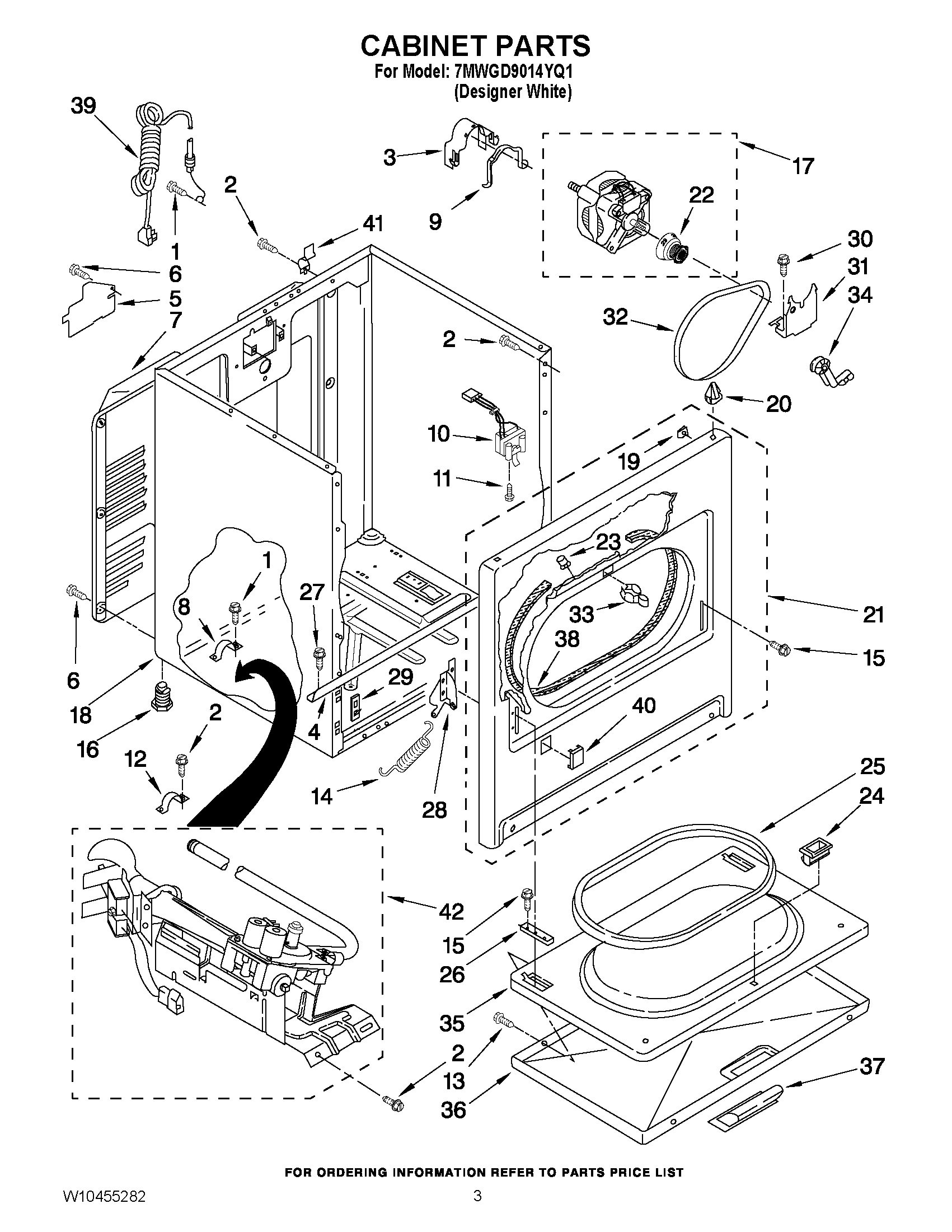 02 - CABINET PARTS