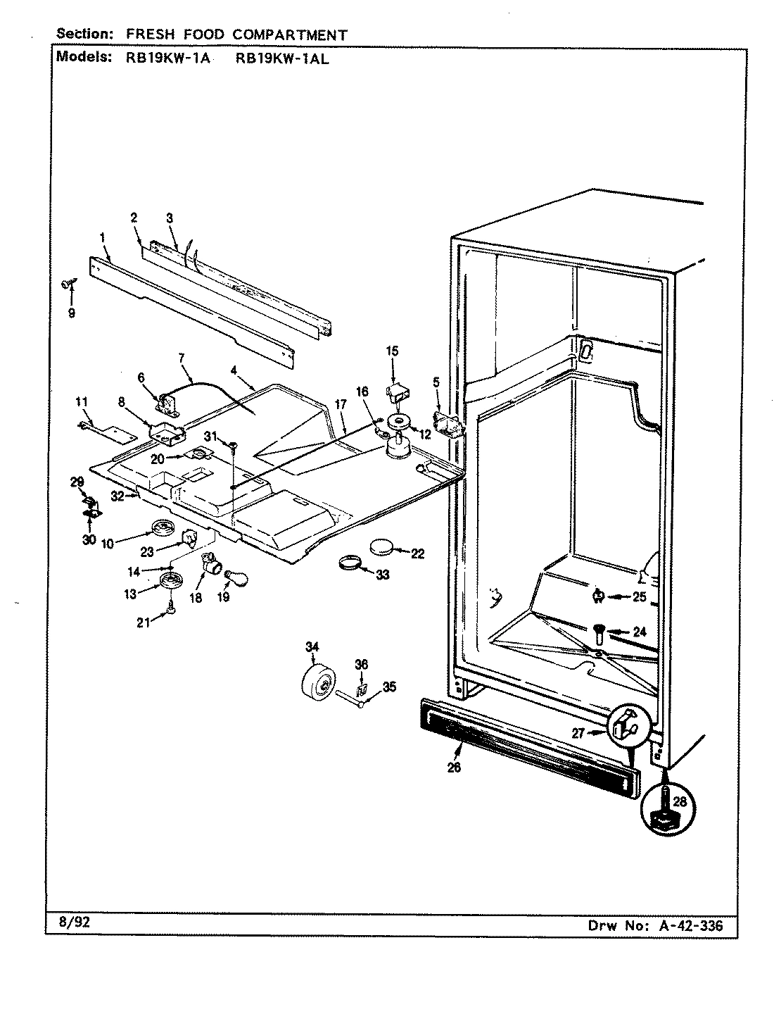 03 - FRESH FOOD COMPARTMENT