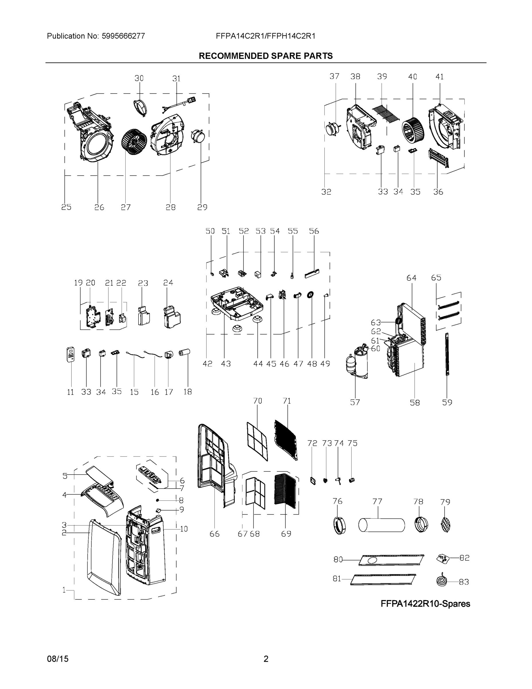 02 - RECOMMENDED SPARE PARTS