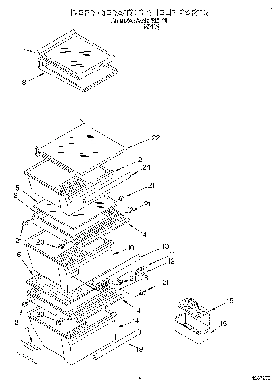 03 - REFRIGERATOR SHELF