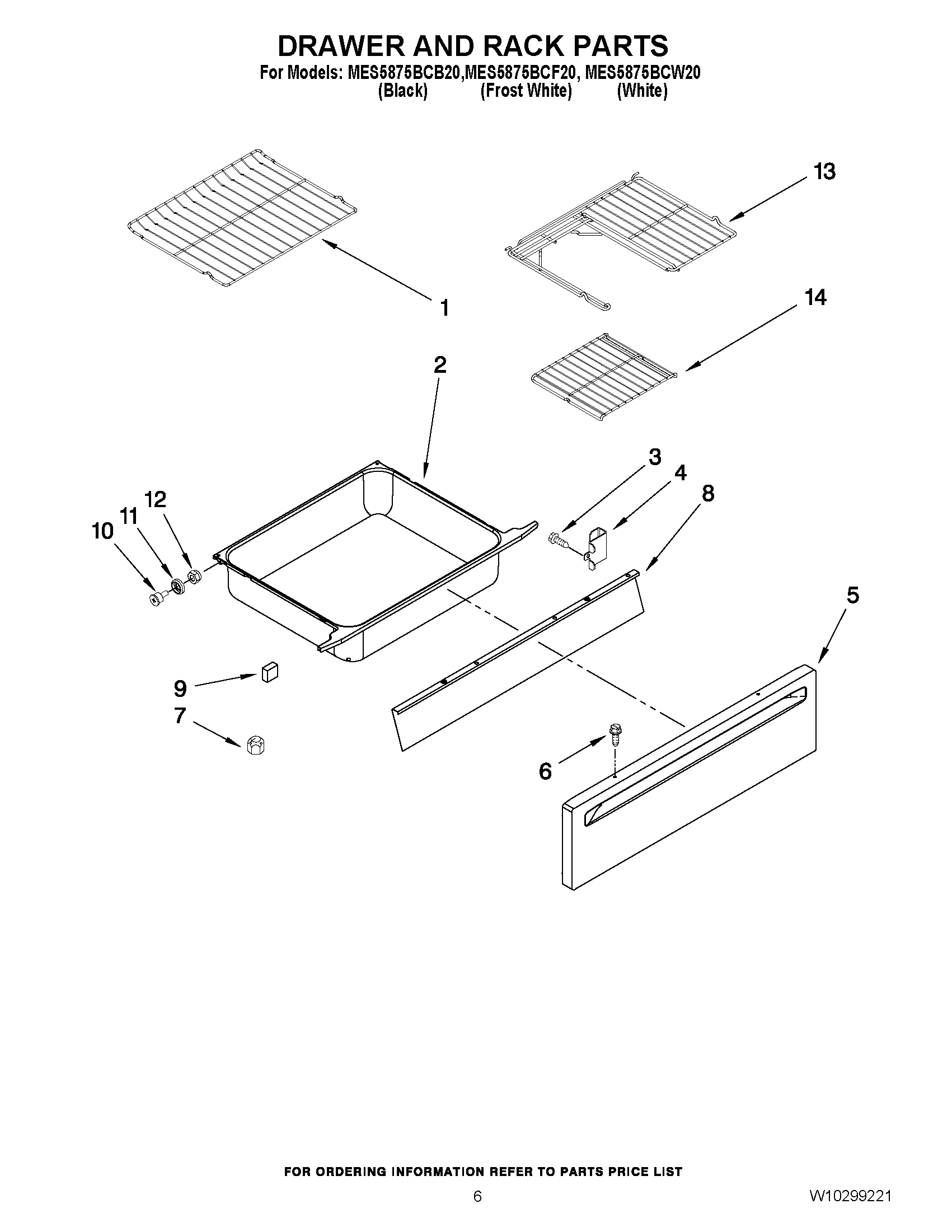 05 - DRAWER AND RACK PARTS