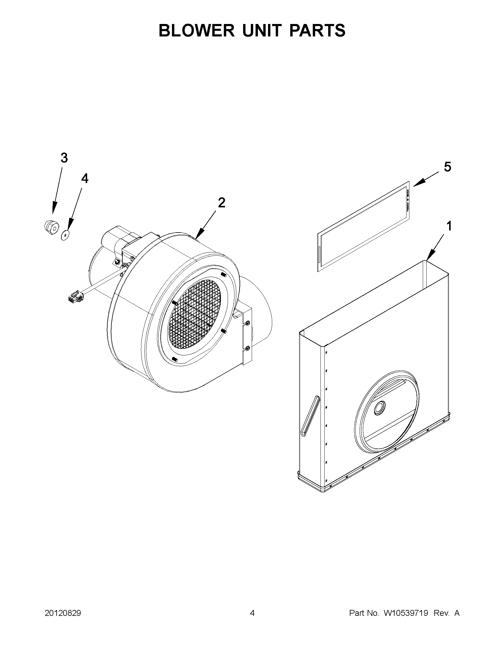 02 - BLOWER UNIT PARTS