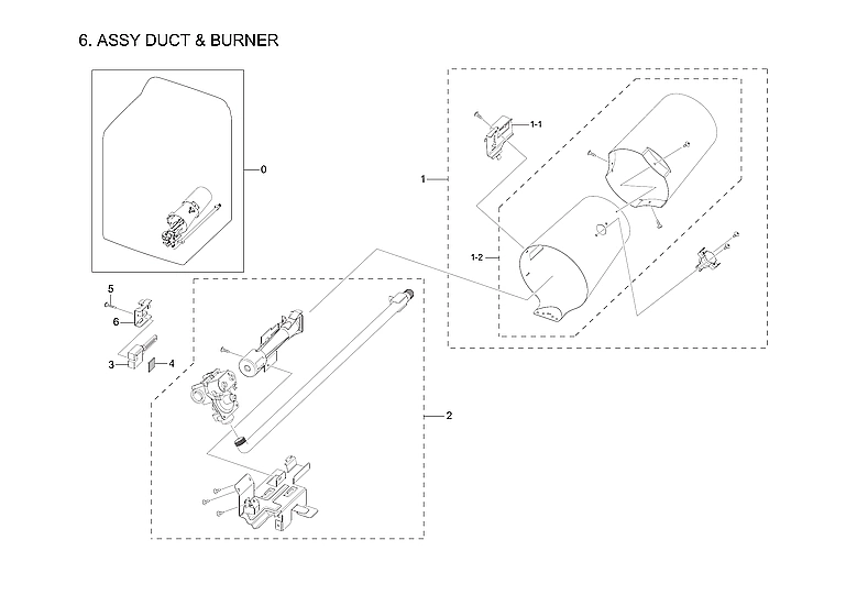 Duct & Burner Assembly