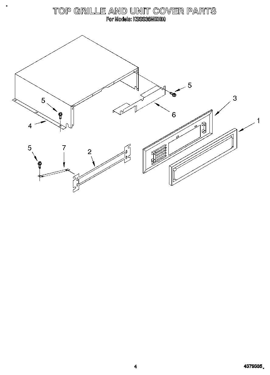 03 - TOP GRILLE AND UNIT COVER