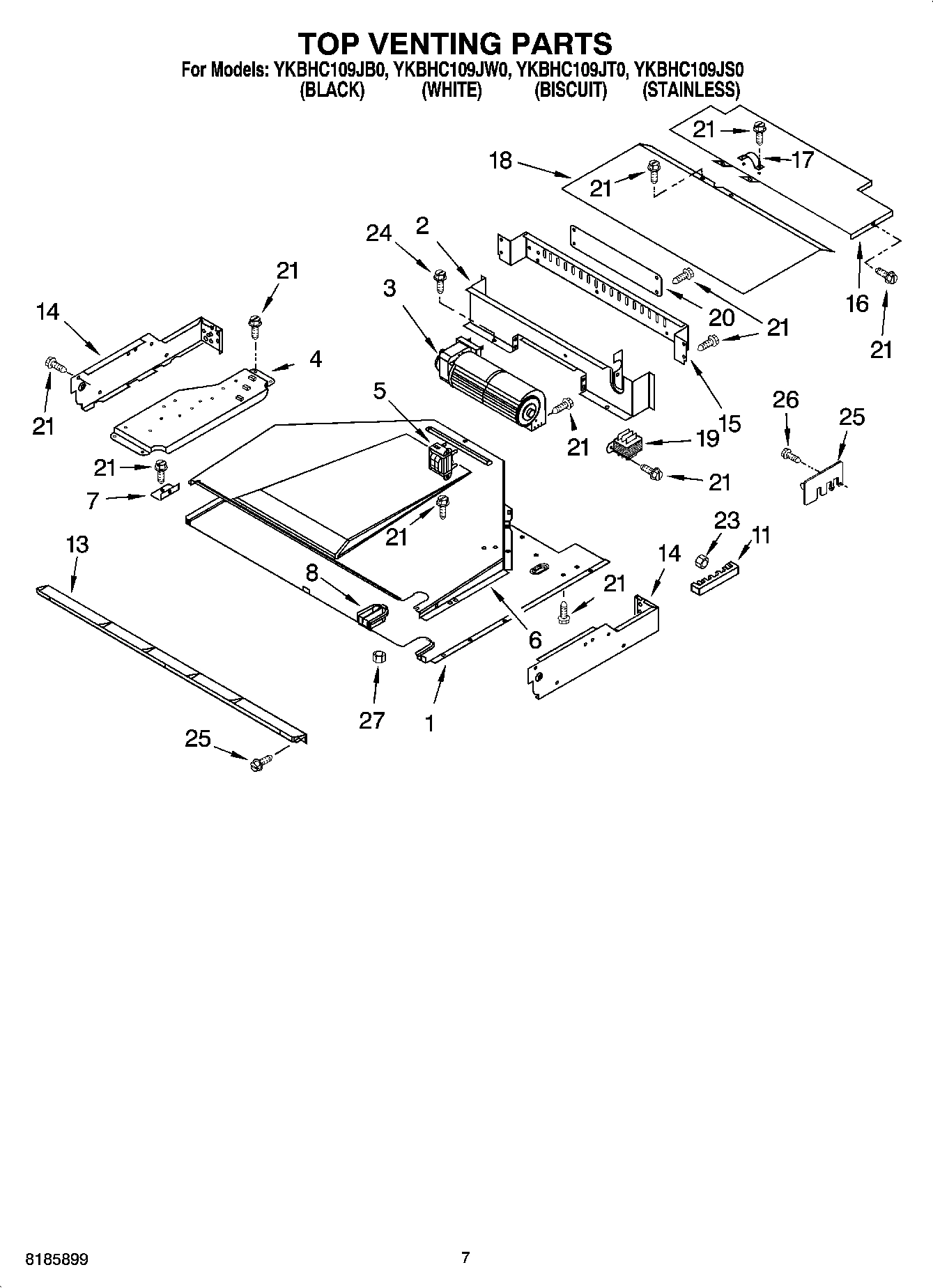 05 - TOP VENTING PARTS