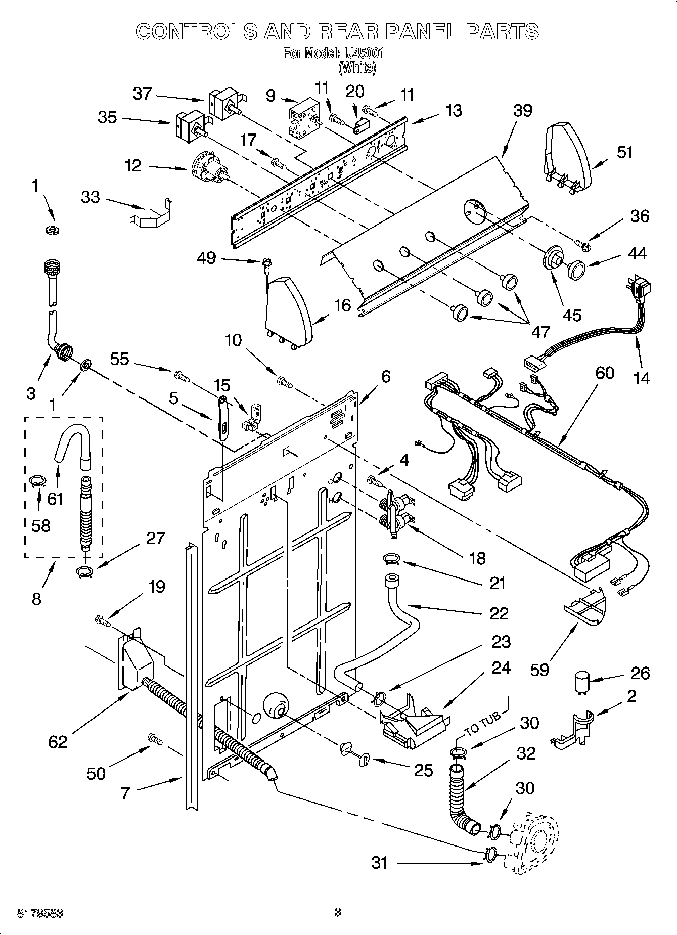 02 - CONTROLS AND REAR PANEL PARTS