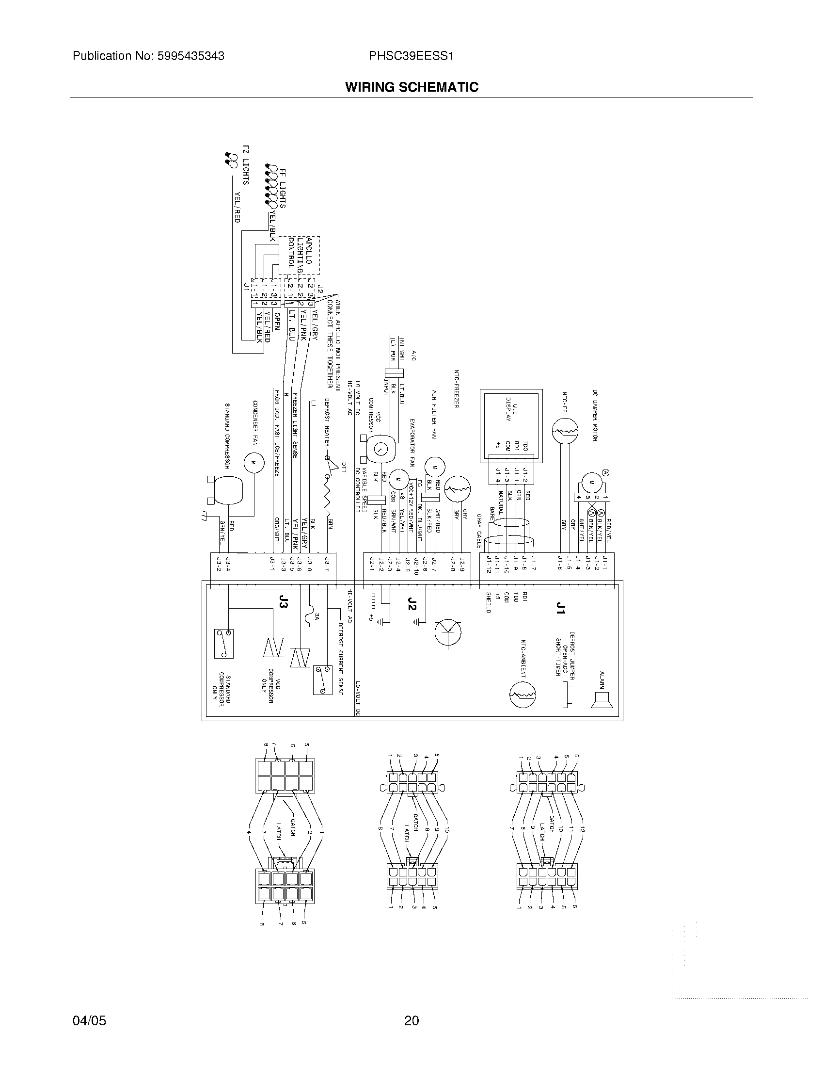20 - WIRING SCHEMATIC