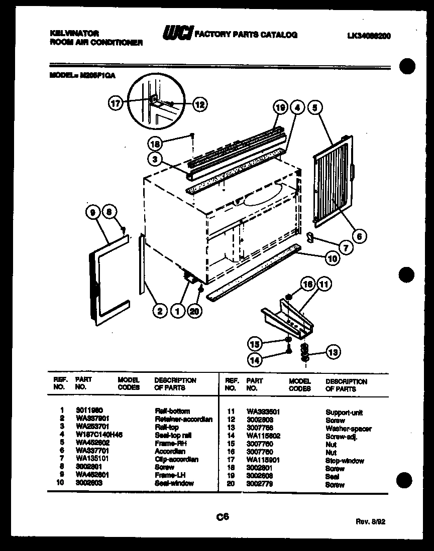 06 - CABINET AND INSTALLATION PARTS