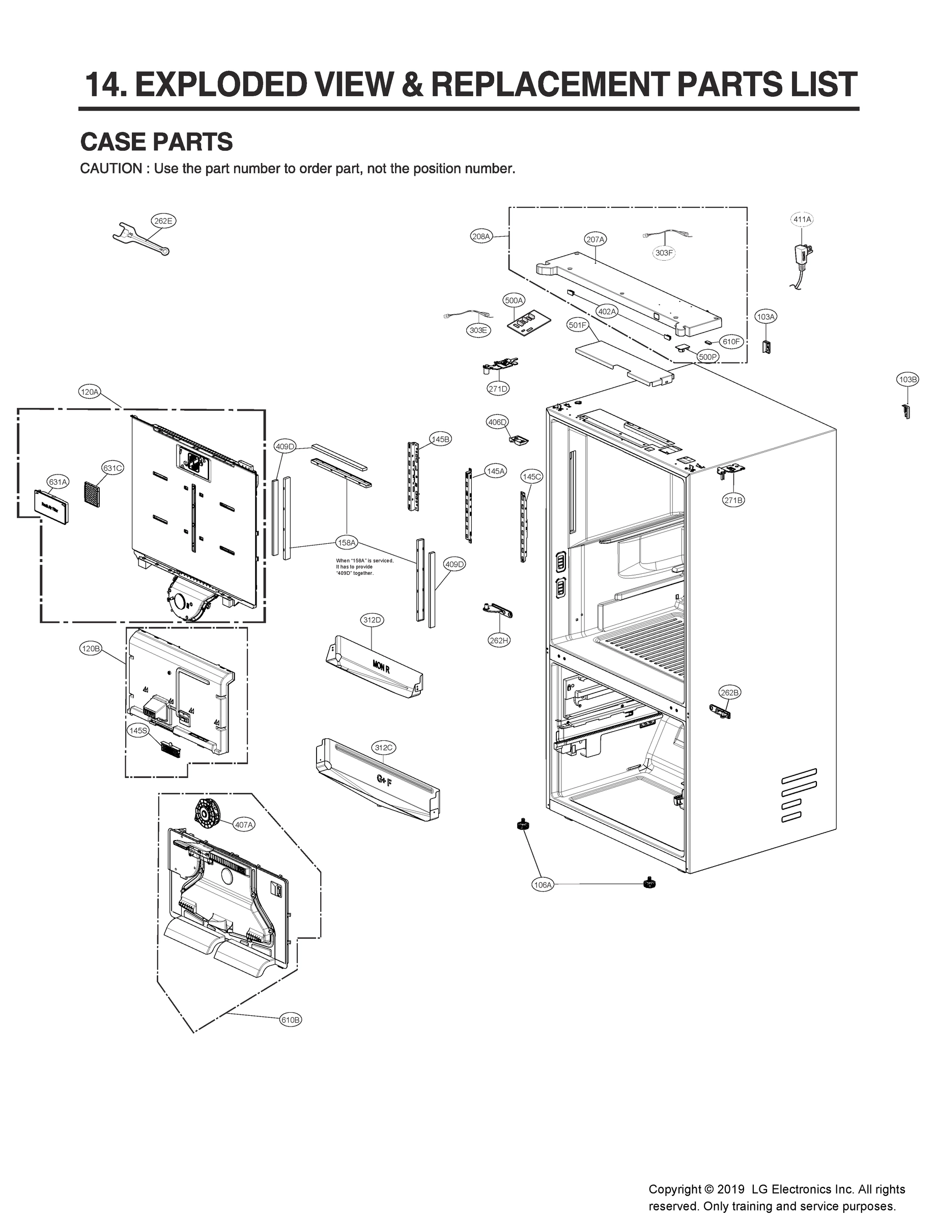 CASE PARTS
