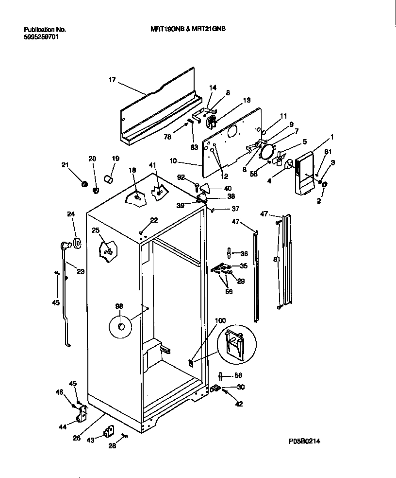 03 - CABINET W/FAN ASSEMBLY