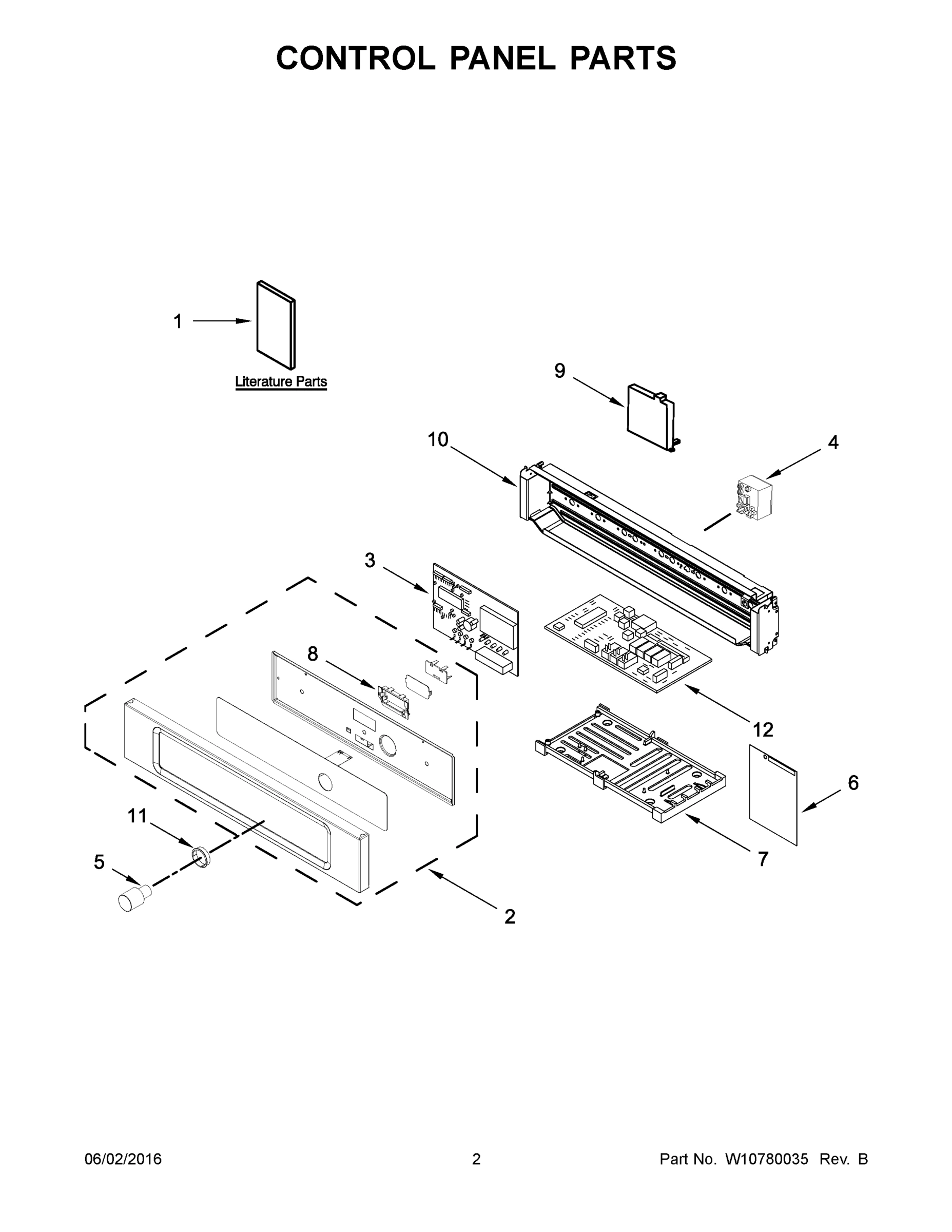 02 - CONTROL PANEL PARTS