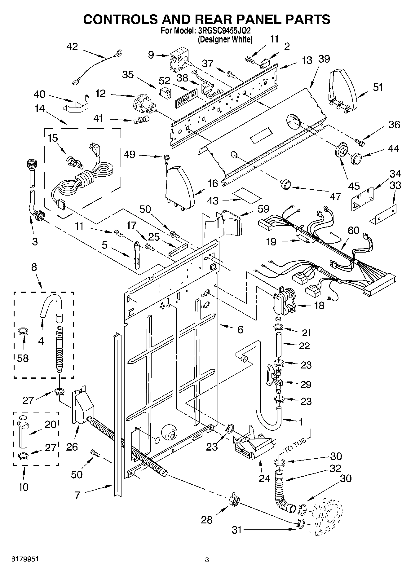 02 - CONTROLS AND REAR PANEL PARTS