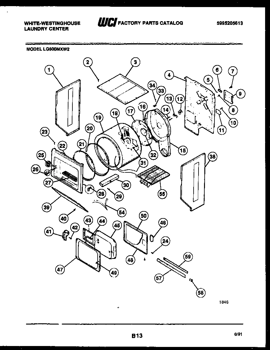 02 - CABINET AND COMPONENT PARTS