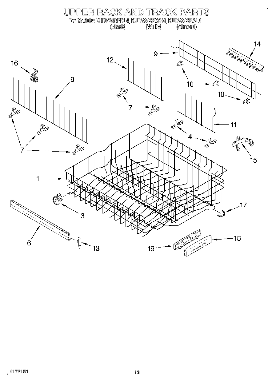 10 - UPPER RACK AND TRACK