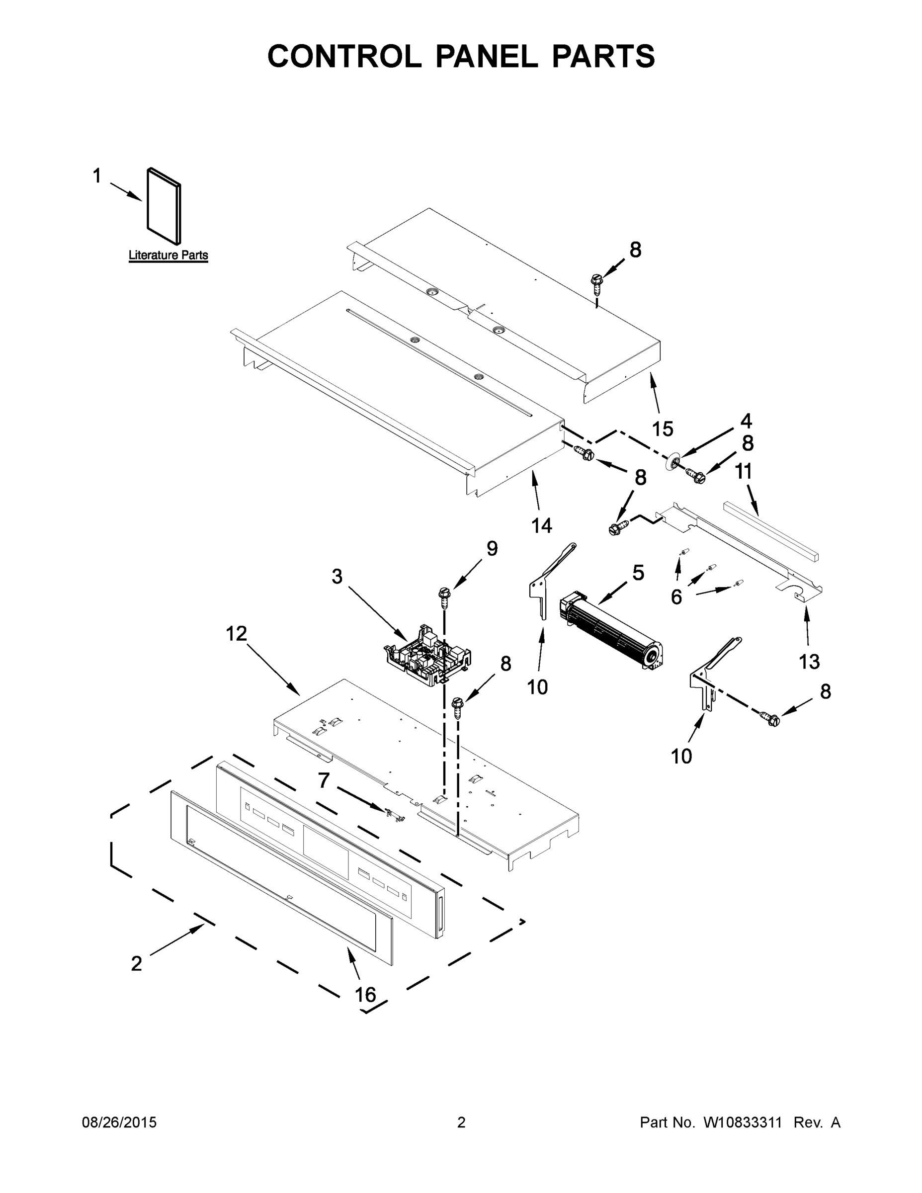02 - CONTROL PANEL PARTS