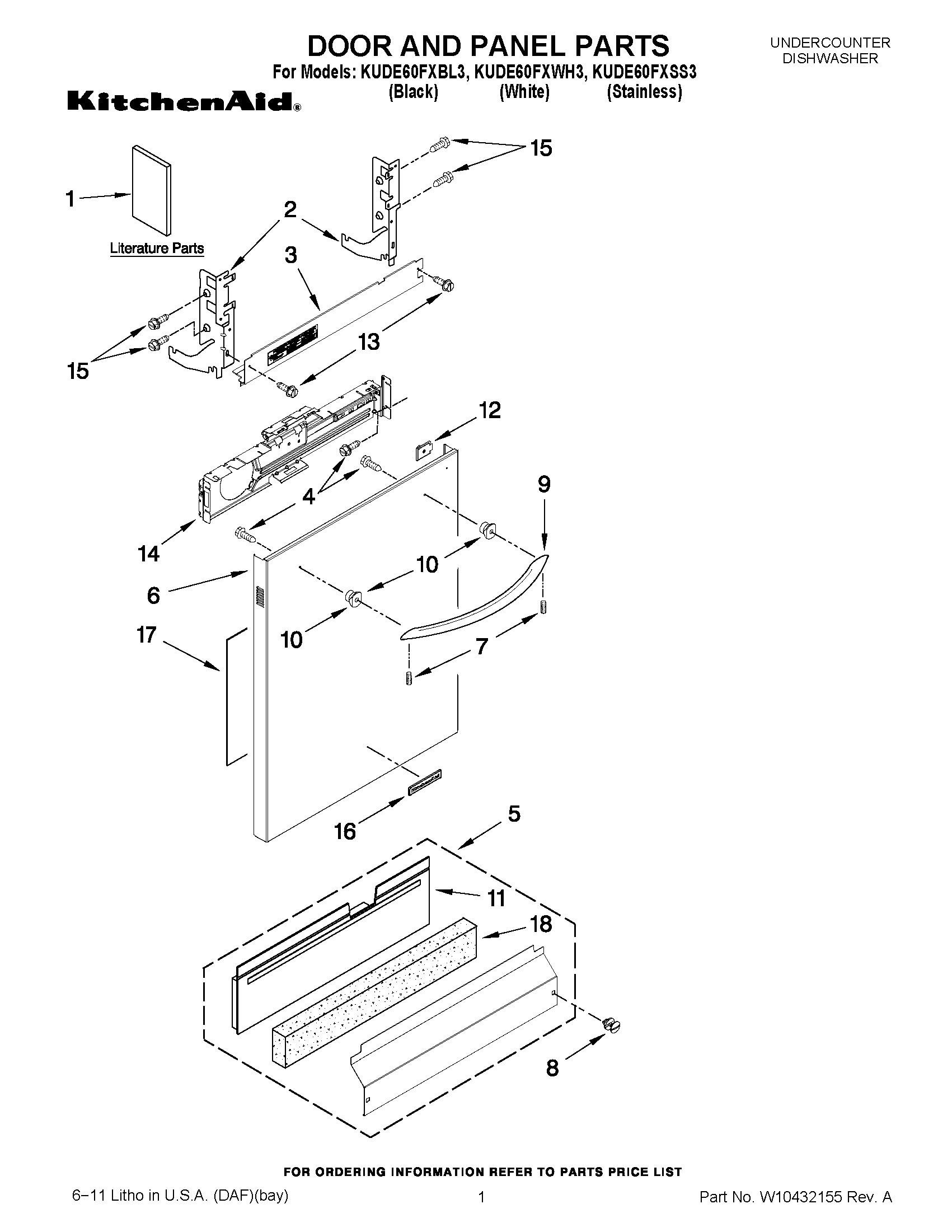 01 - DOOR AND PANEL PARTS