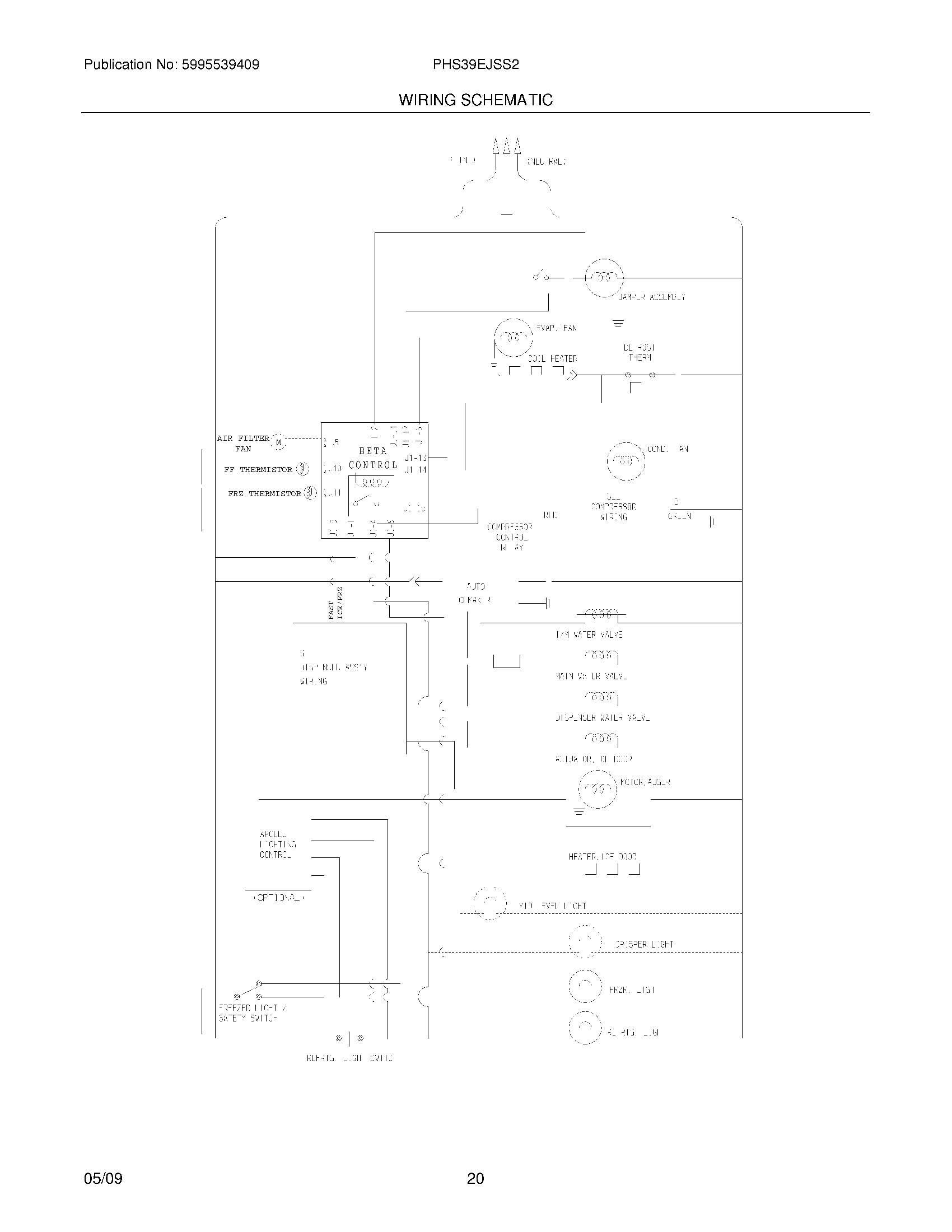 20 - WIRING SCHEMATIC