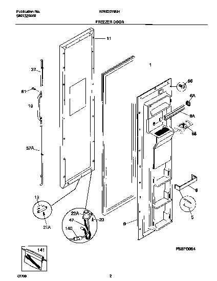 02 - FREEZER DOOR