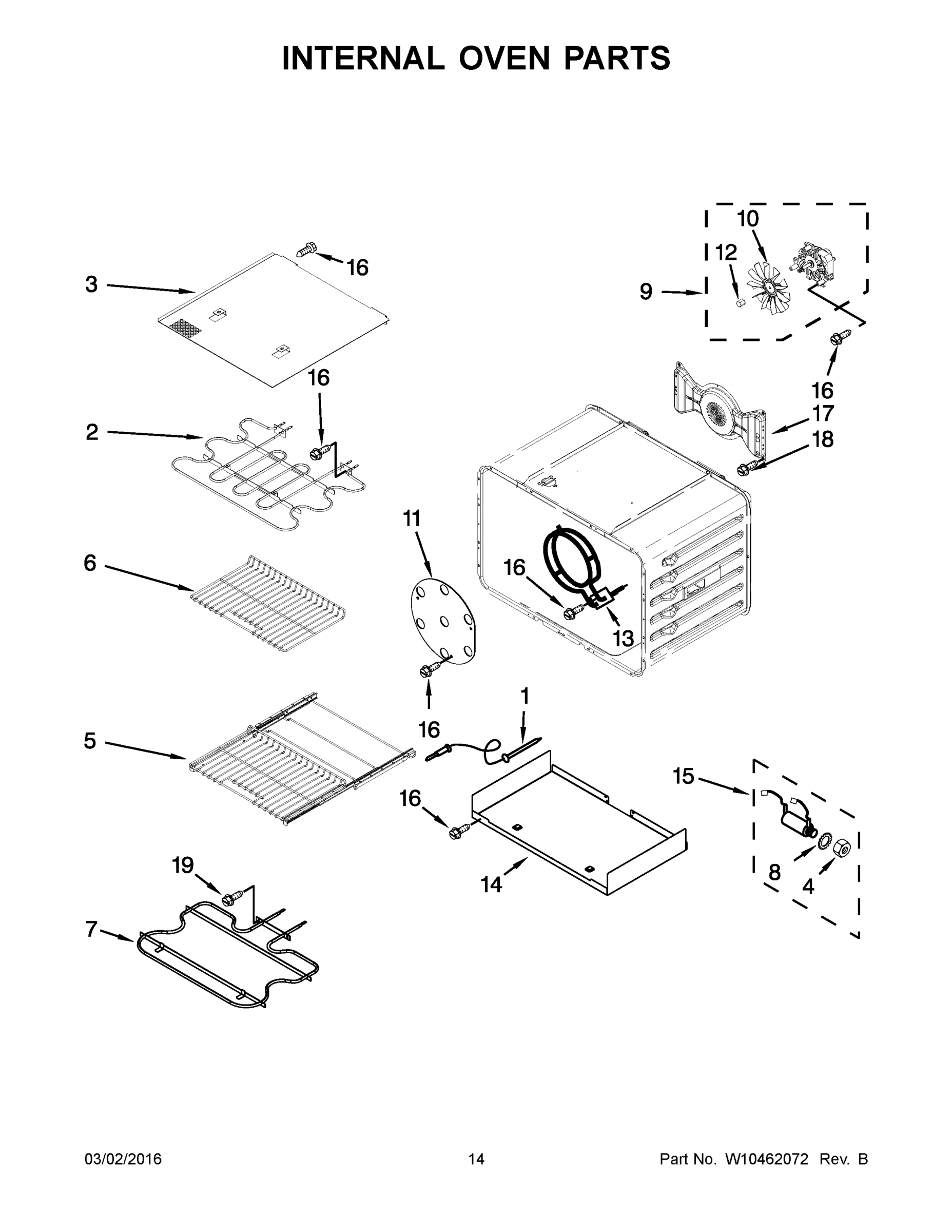 08 - INTERNAL OVEN PARTS