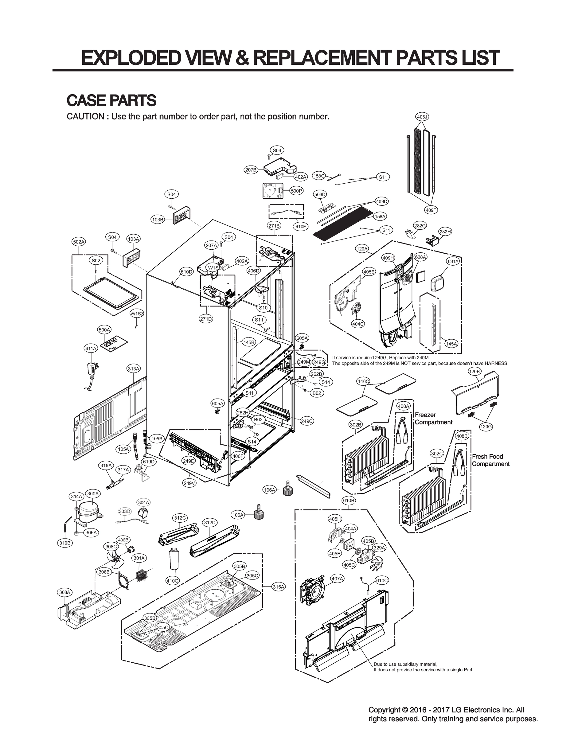 CASE PARTS