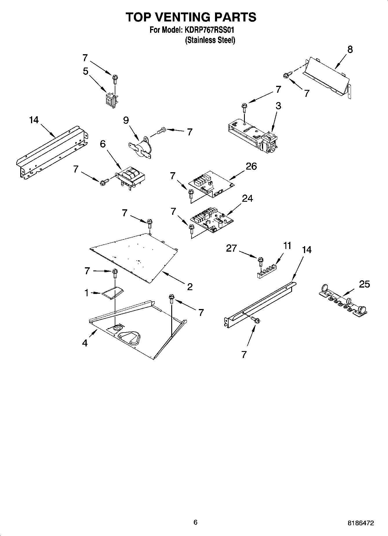 05 - TOP VENTING PARTS
