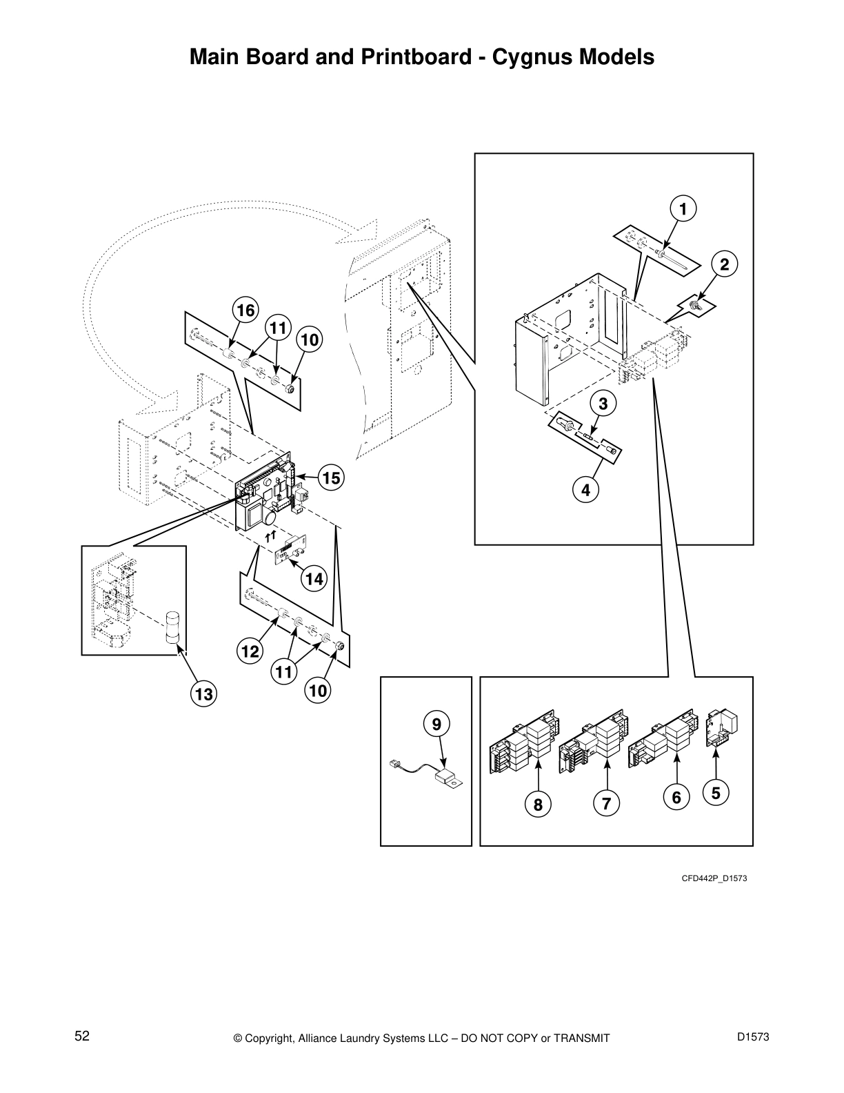 Main Board and Printboard - Cygnus Models