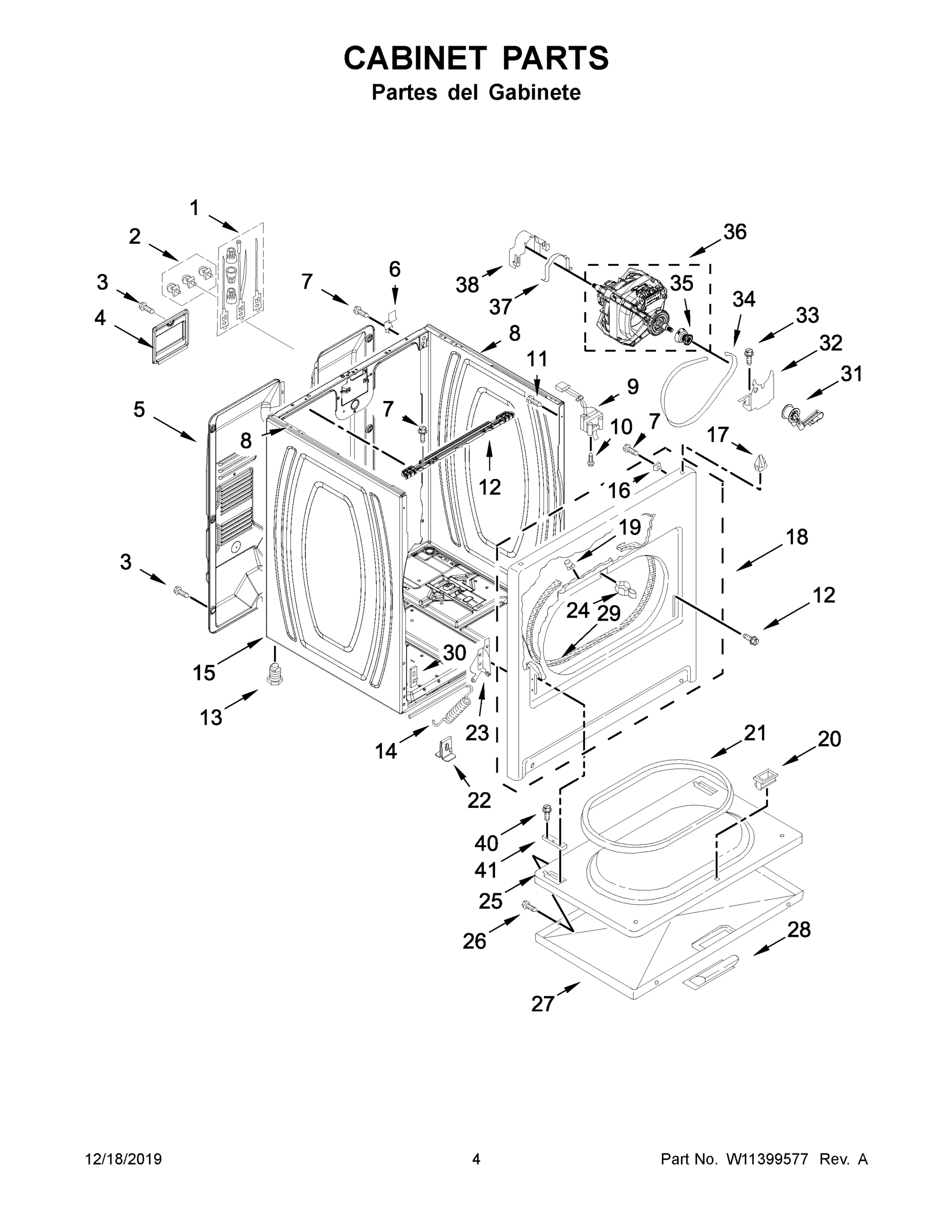 03 - CABINET PARTS