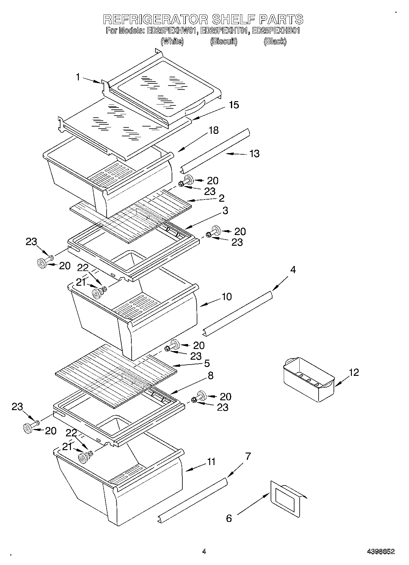 03 - REFRIGERATOR SHELF