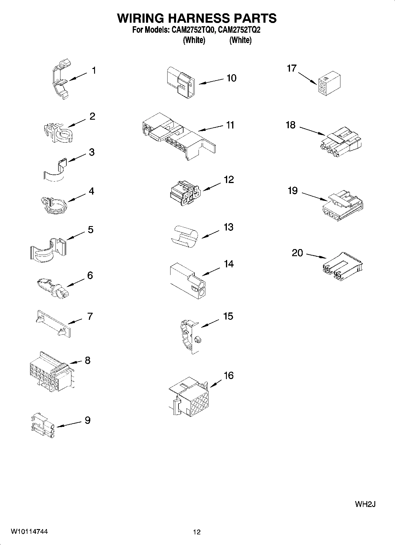 08 - WIRING HARNESS PARTS