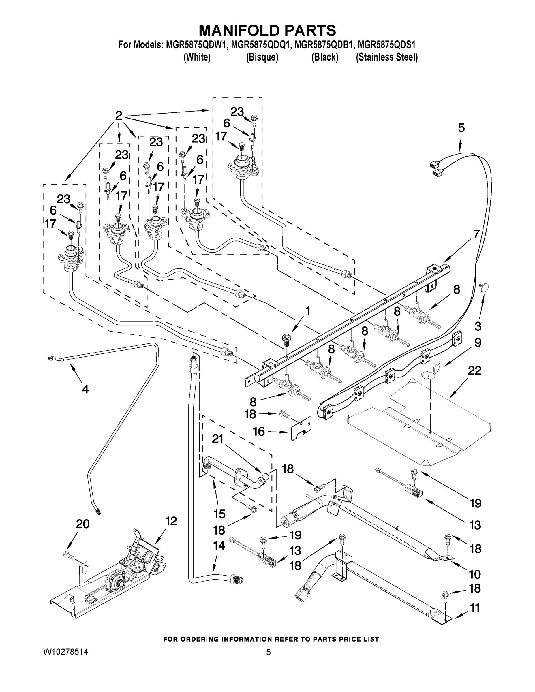 04 - MANIFOLD PARTS