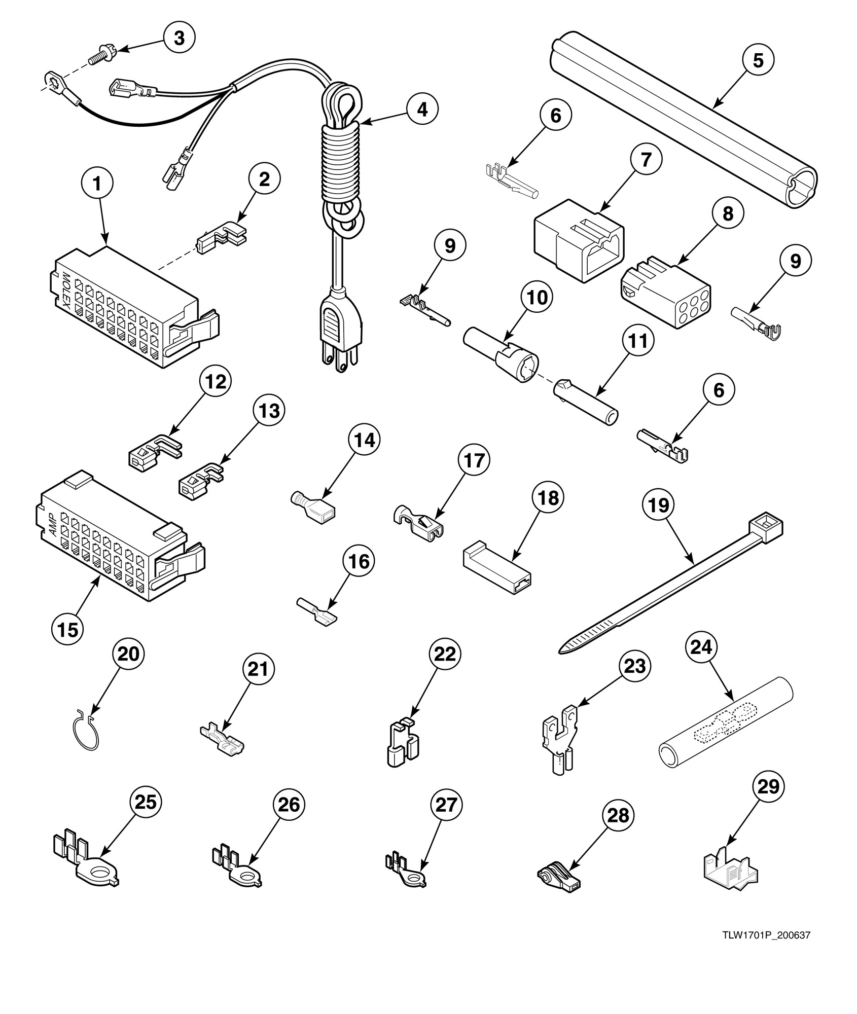 Power Cord and Wire Terminals
