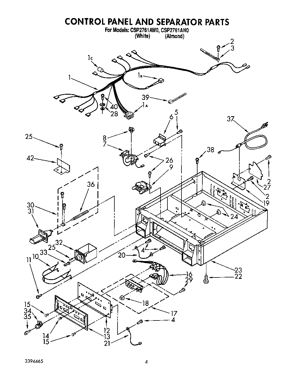 02 - CONTROL PANEL AND SEPARATOR