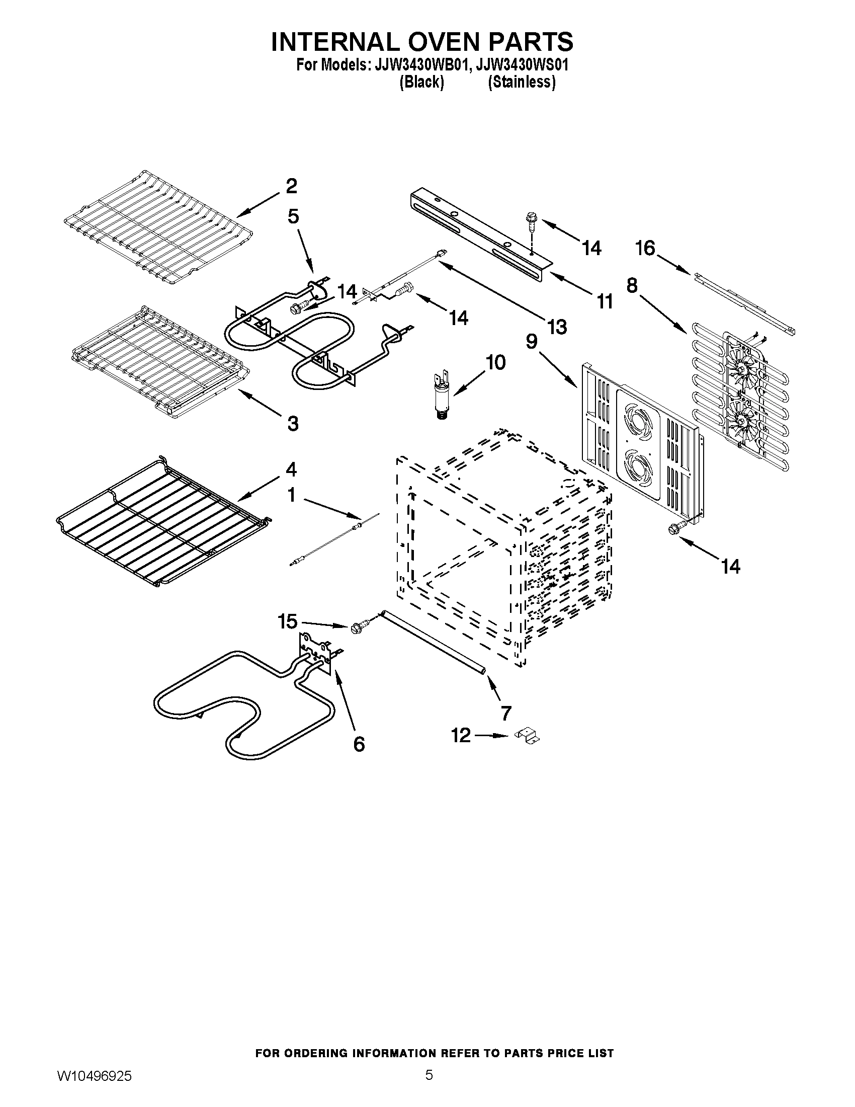 03 - INTERNAL OVEN PARTS