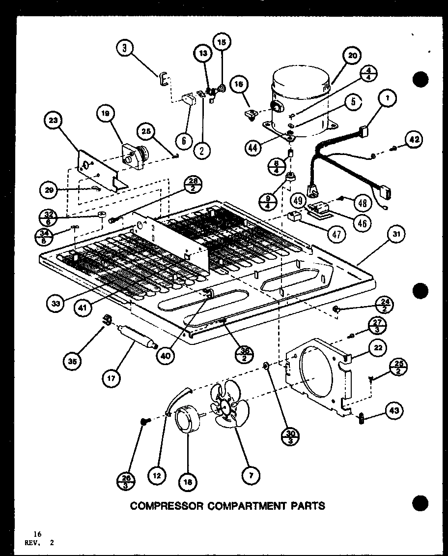 01 - COMPRESSOR COMPARTMENT PARTS