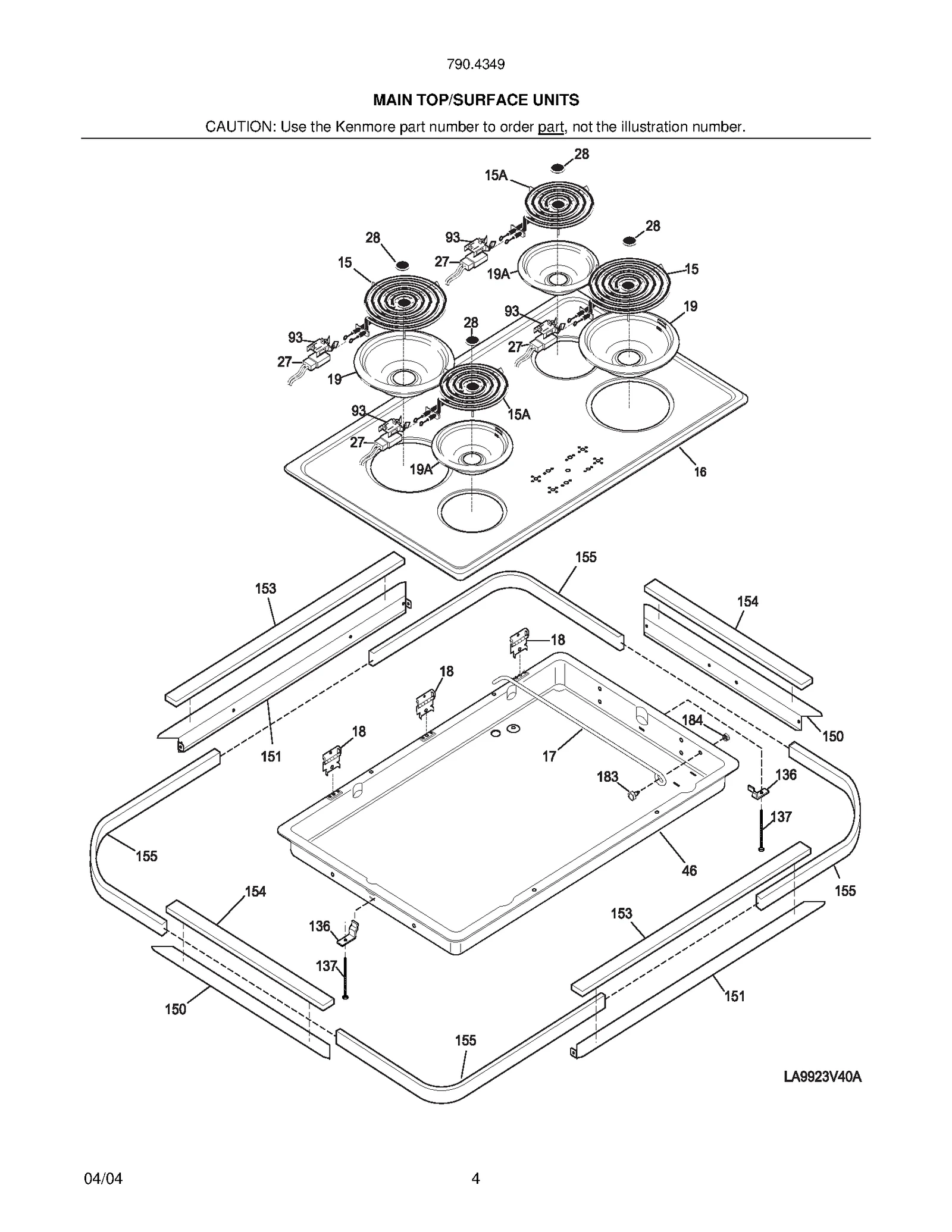 MAIN TOP/SURFACE UNITS