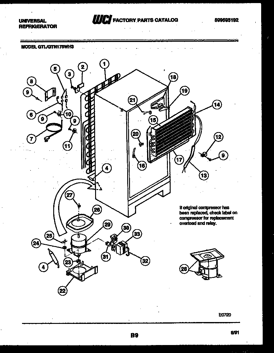 05 - SYSTEM AND AUTOMATIC DEFROST PARTS
