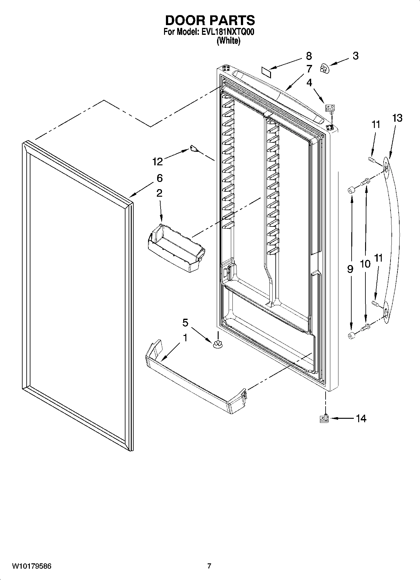 04 - DOOR PARTS, OPTIONAL PARTS (NOT INCLUDED)
