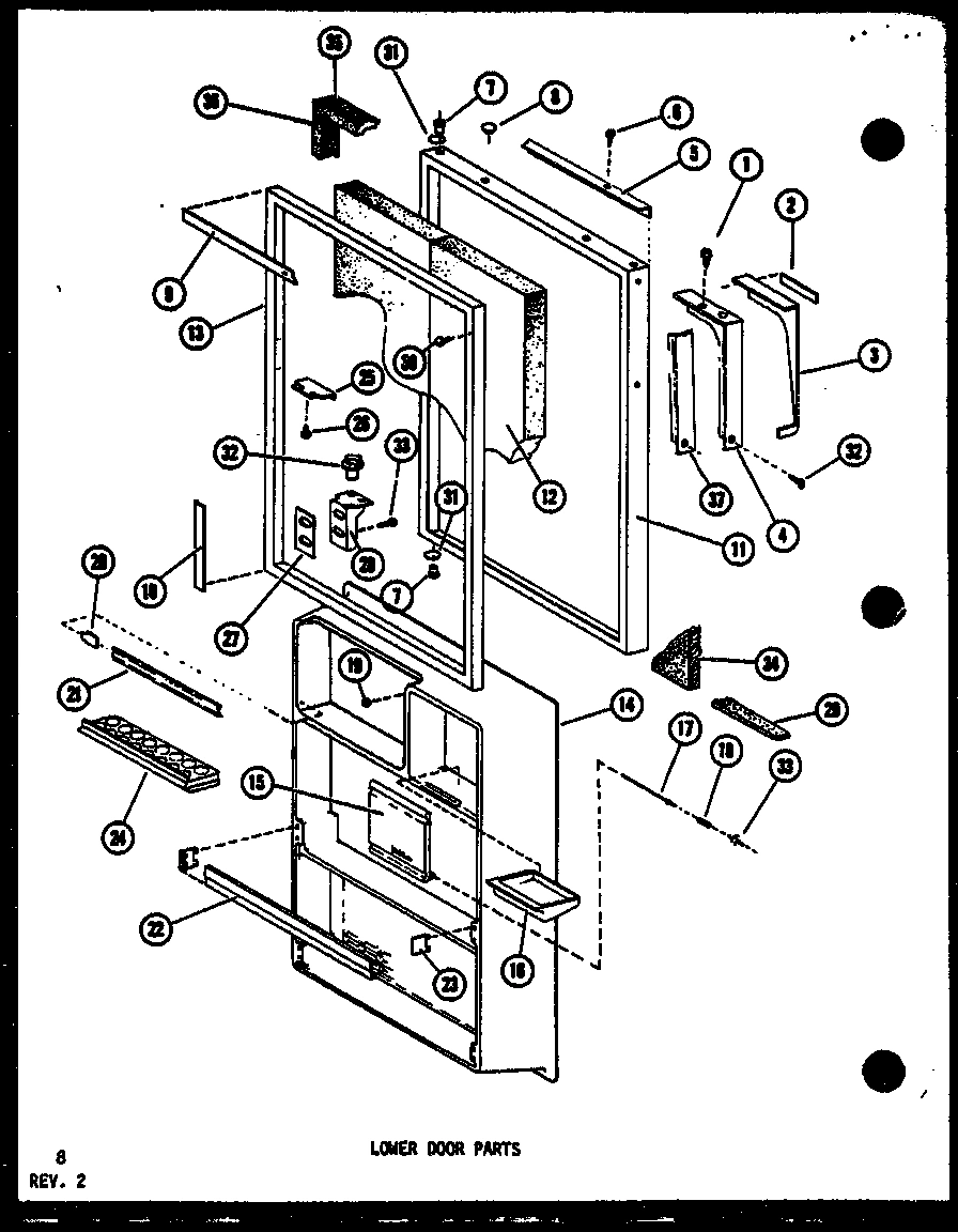 06 - LOWER DOOR PARTS