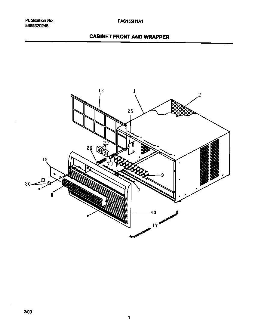 02 - CABINET FRONT/WRAPPER