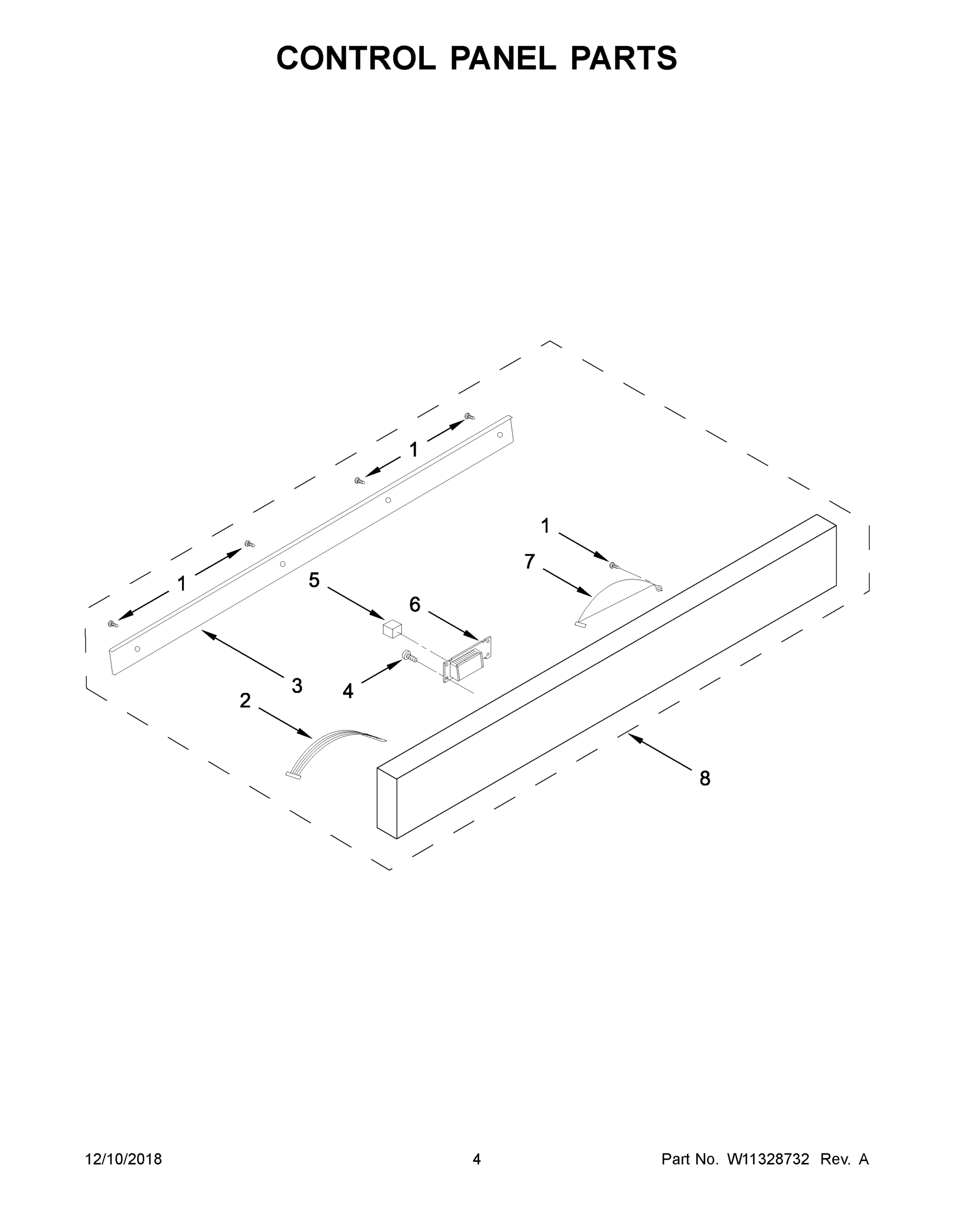 03 - CONTROL PANEL PARTS
