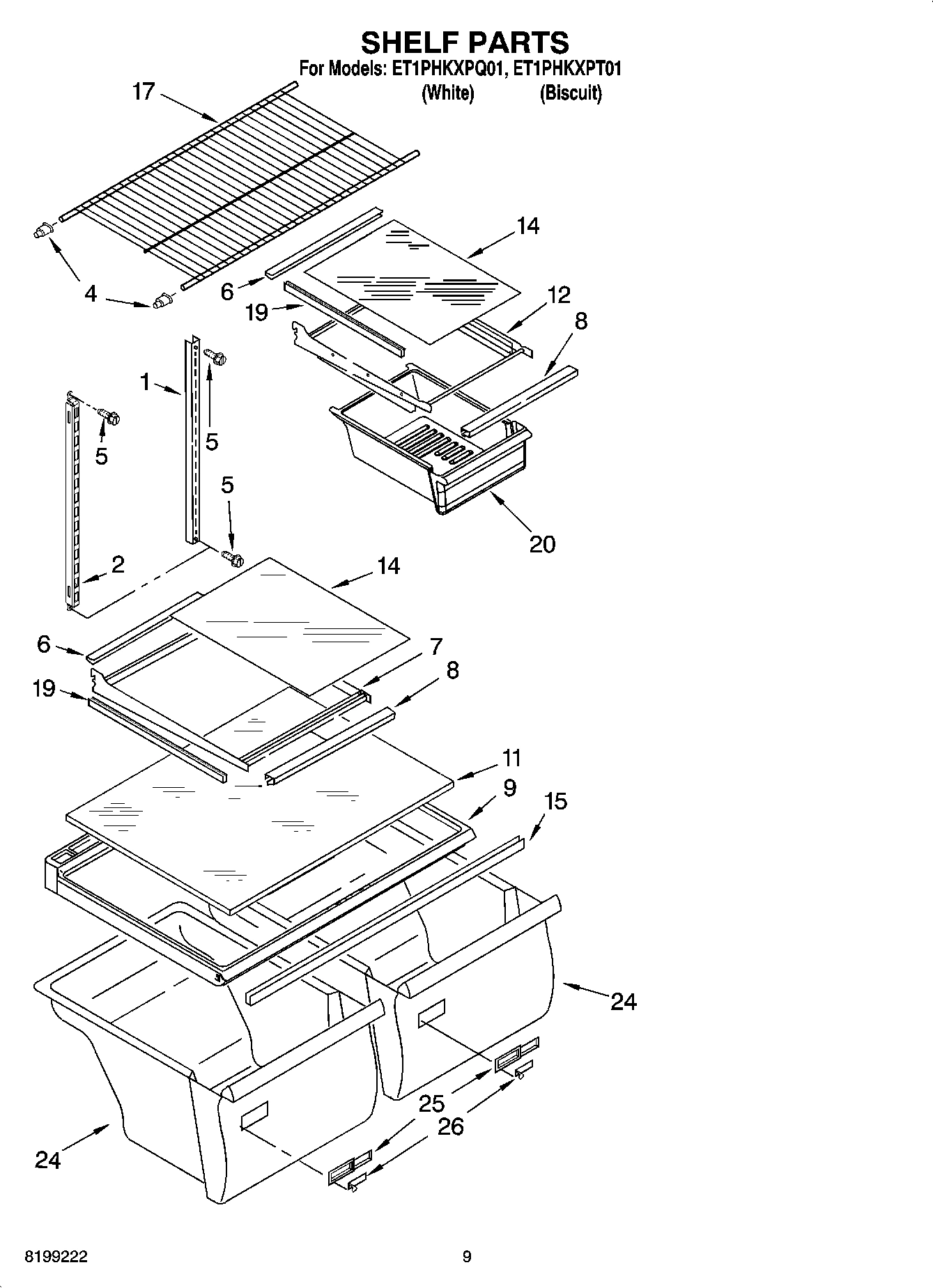 05 - SHELF PARTS, OPTIONAL PARTS