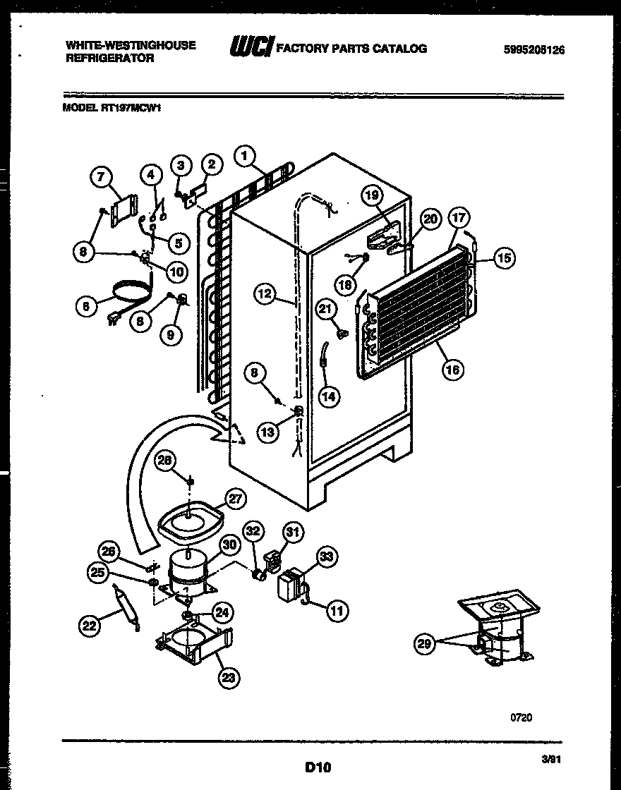 05 - SYSTEM AND AUTOMATIC DEFROST PARTS