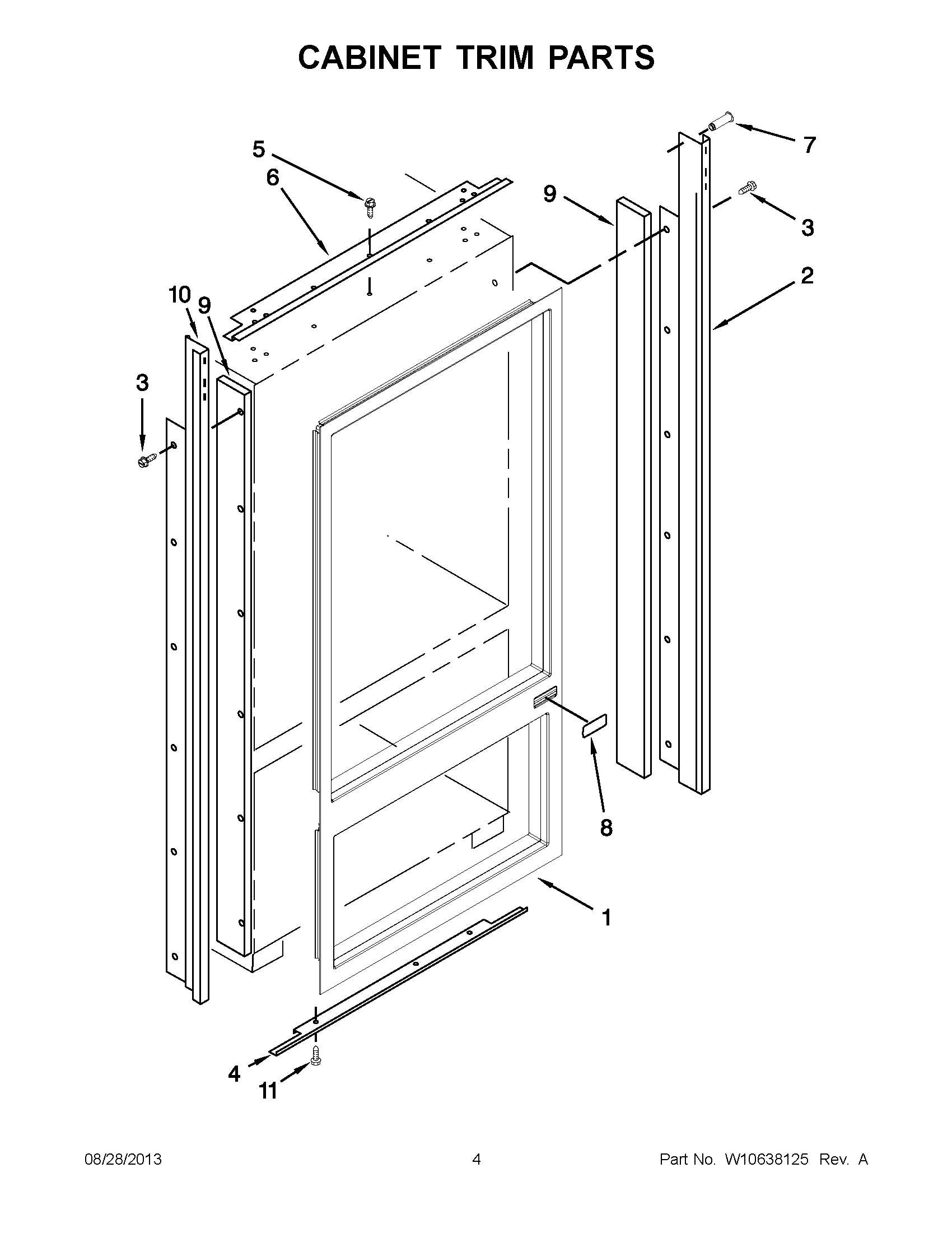 03 - CABINET TRIM PARTS