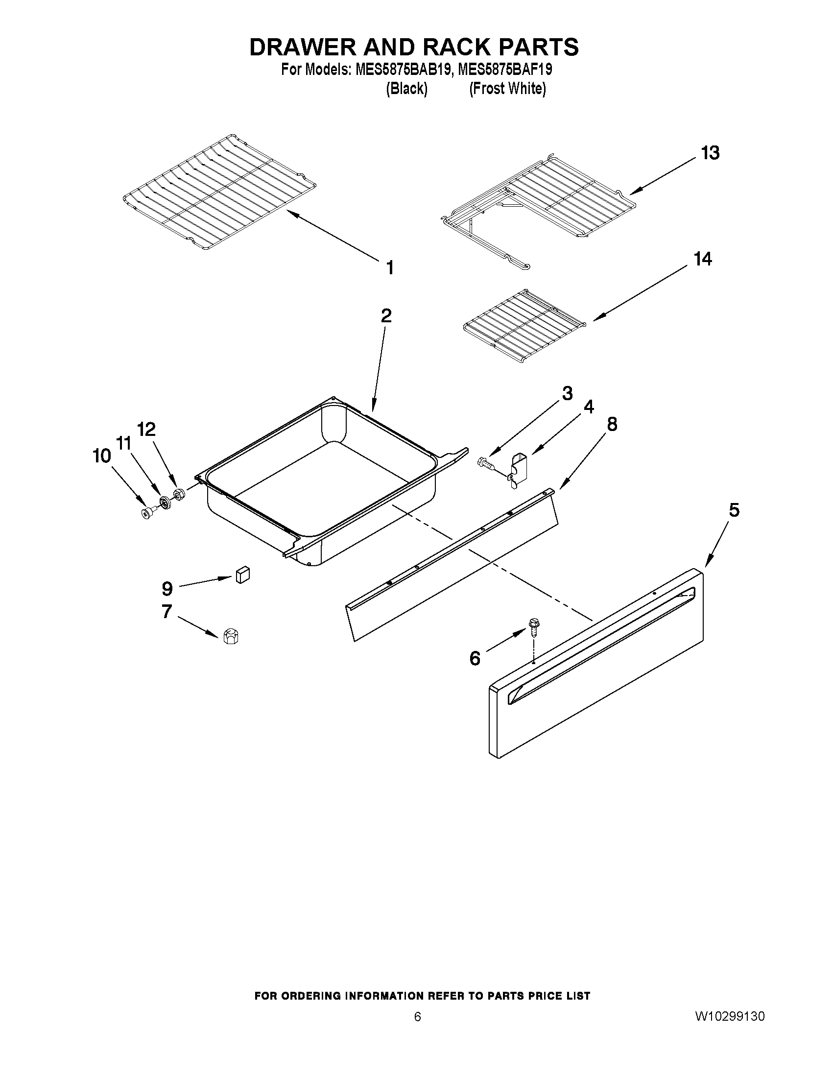 05 - DRAWER AND RACK PARTS