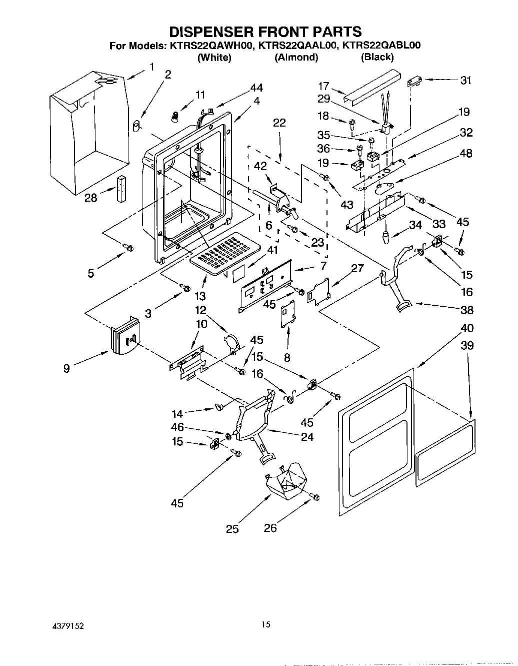 09 - DISPENSER FRONT