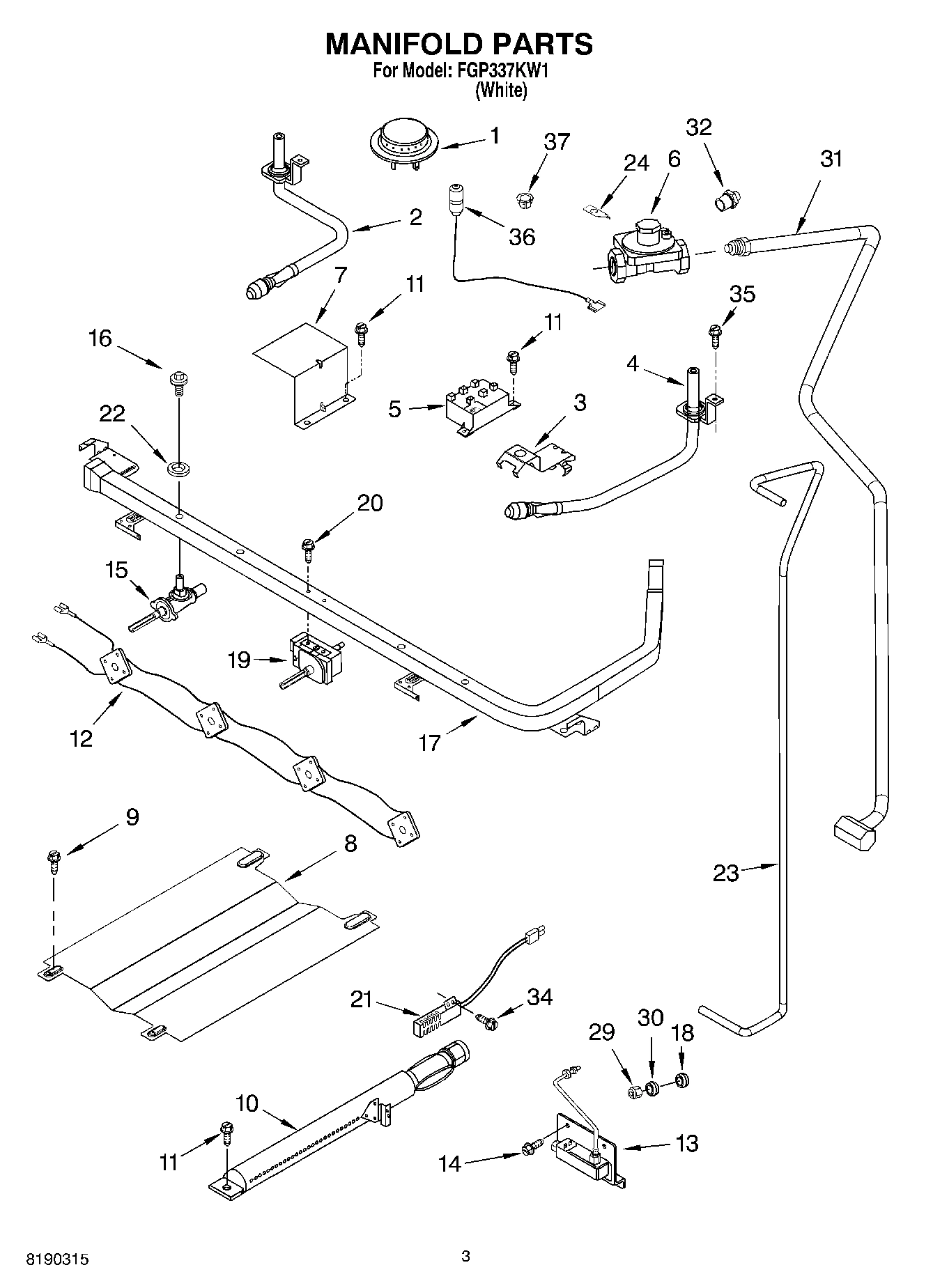 03 - MANIFOLD PARTS