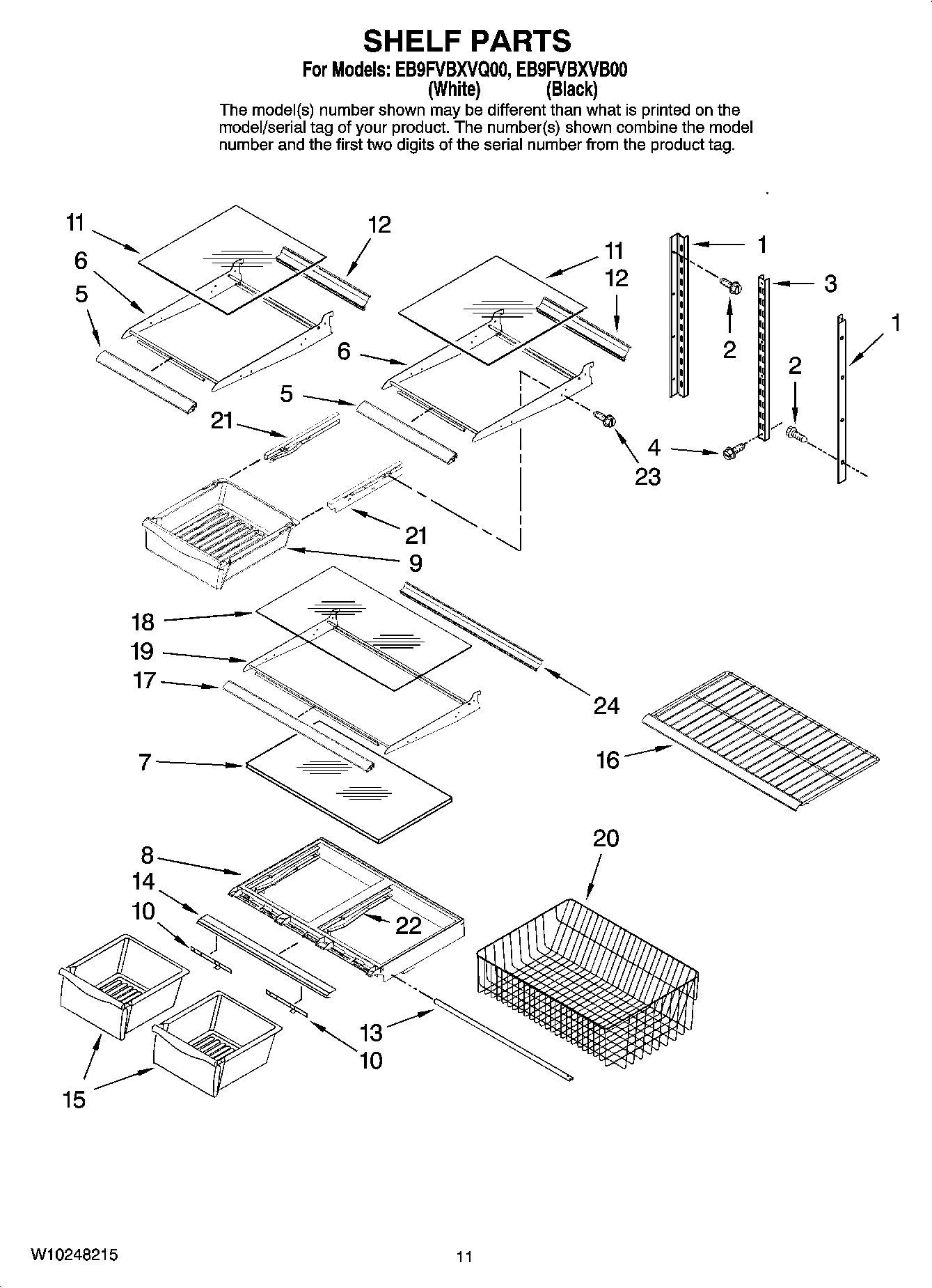 07 - SHELF PARTS, OPTIONAL PARTS