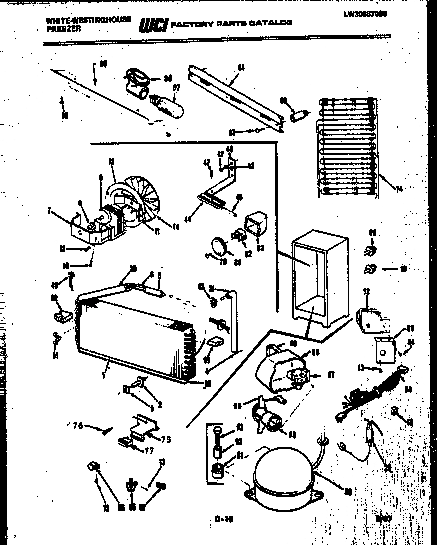 04 - SYSTEM AND AUTOMATIC DEFROST PARTS