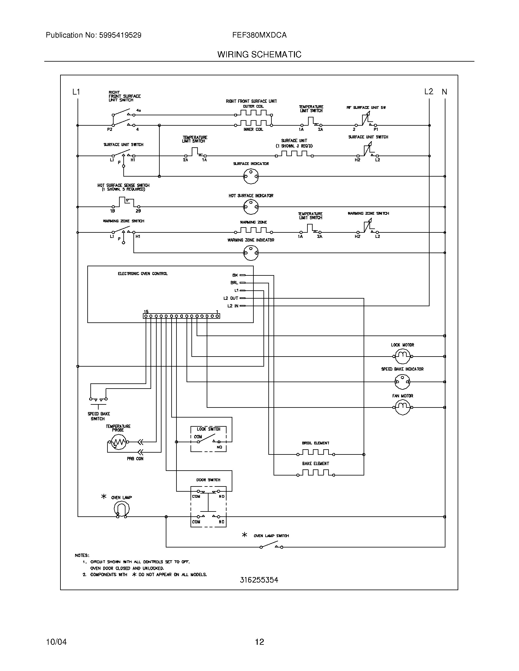 10 - WIRING SCHEMATIC